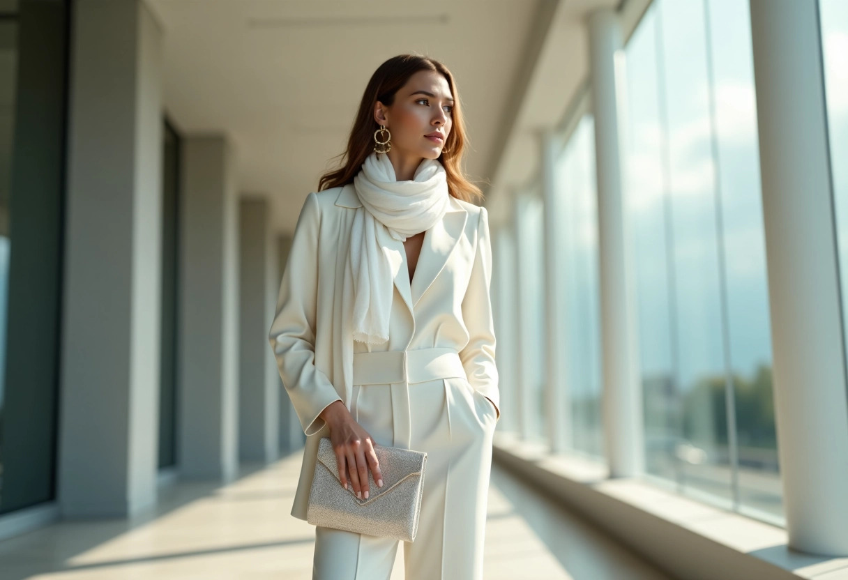 ensemble blanc femme : les accessoires indispensables pour parfaire votre look -  accessoires mode