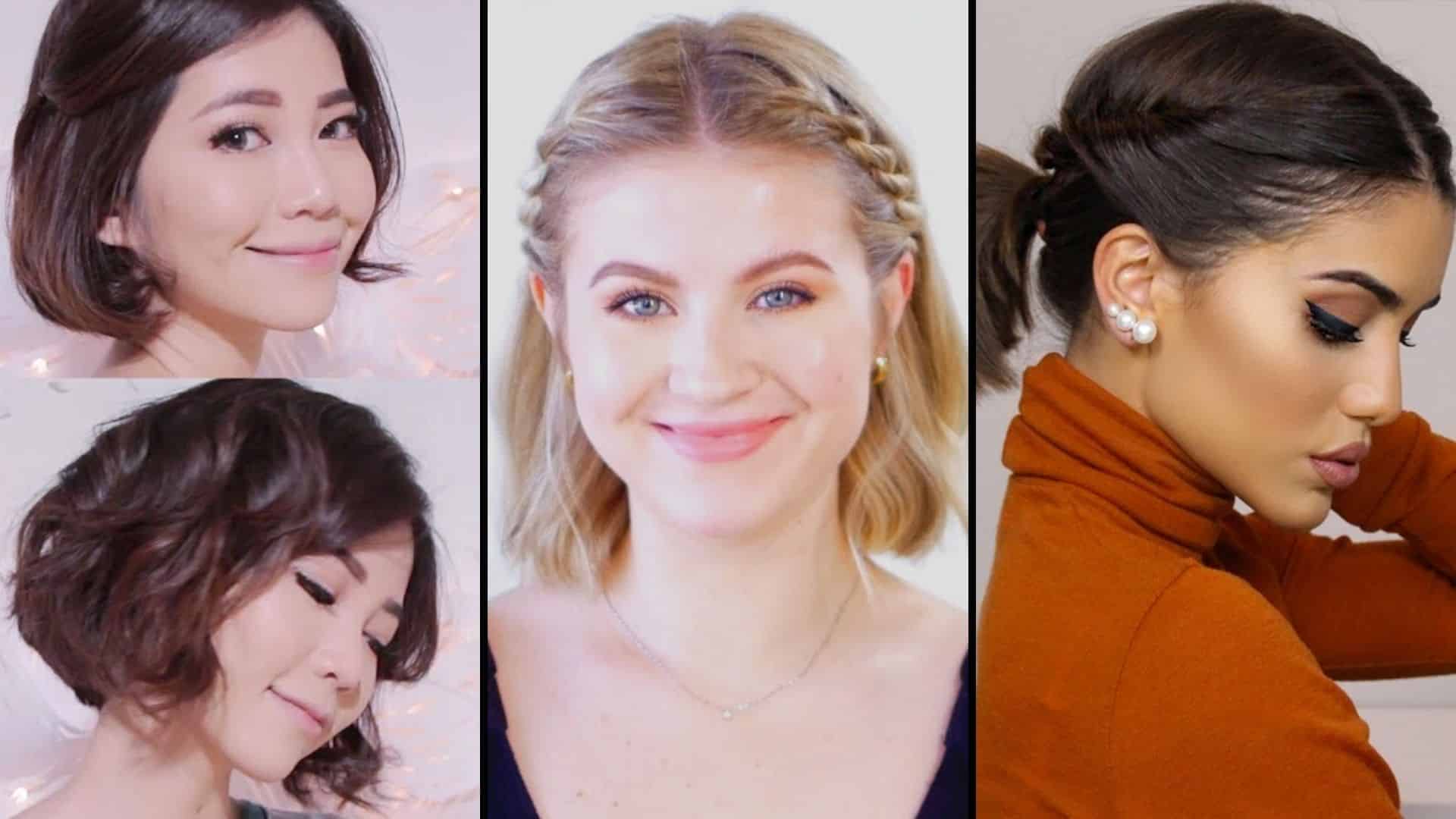 femmes aux cheveux courts 