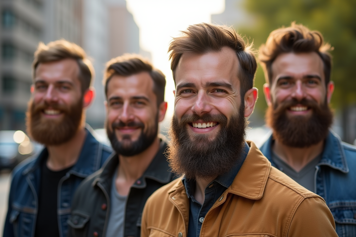barbe visage